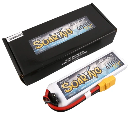 Akumulator LiPo 4000mAh 7,4V 30C 2S1P XT90 G-Tech Soaring | GEA402S30X9GT GENS ACE