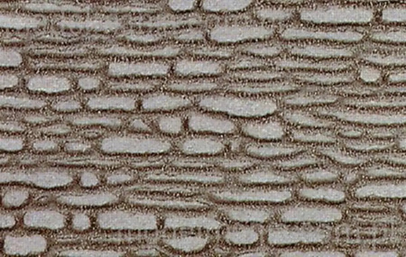 Mur kamienny z łupka H0/TT 28x14mm (2szt.) | 70052 HEKI