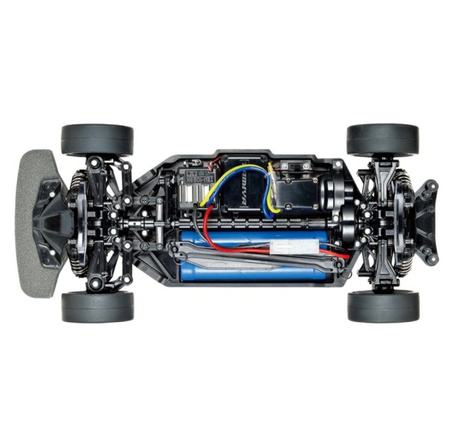 Tamiya TT-02 Mitsubishi Lancer Evolution V KIT 1/10 Samochód Do Składania z Silnikiem i ESC | 58713 TAMIYA