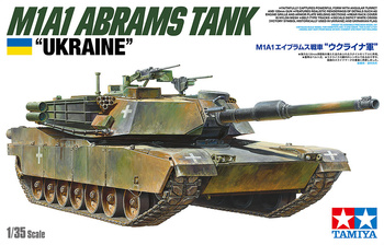 M1A1 Abrams Tank "Ukraine" 1:35 | 25216 TAMIYA