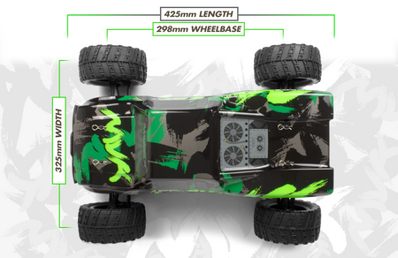 Maverick Phantom XT Truggy szczotkowy 4WD 1:10 (zielony) | 150600 HPI