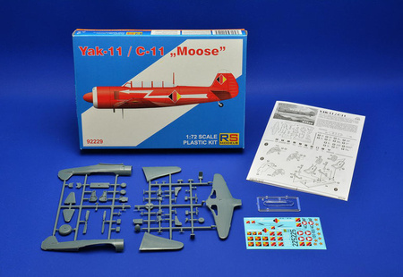 Yak-11 / C-11 "Moose" 1:72 | 92229 RS MODELS