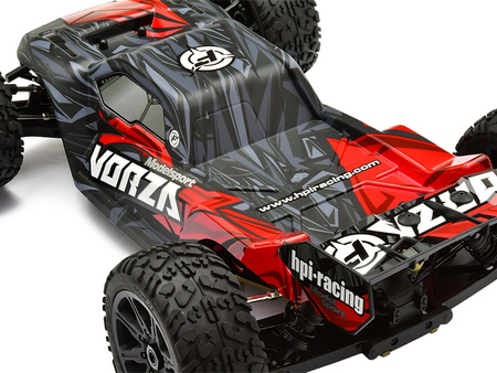 VORZA TRUGGY FLUX 4WD 6S 1/8 Czerwony | 160181 HPI