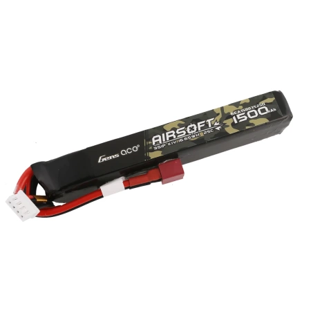 Pakiet LiPo Airsoft Gun 1500mAh 11,1V 3S1P 25C Dean-T | GEA15003S25D GENS ACE