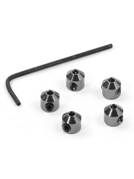 Stopery 2mm Aluminiowe 5szt. - Robitronic R07200G