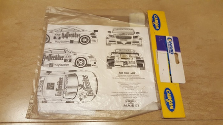 Naklejki do Audi ABT Team TT-R 1:24 - 69173 Carson