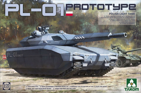 Polish PL-01 Prototype light tank | Takom 2127