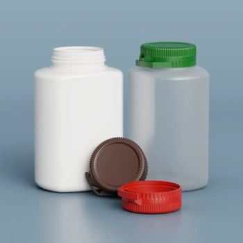 Butelka/Pojemnik z kapslem z plombą  PEHD-150ml