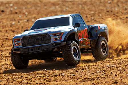 Ford F-150 Raptor 2WD XL-5 1/10 | 58094-8-FOX TRAXXAS
