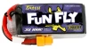 Akumulator LiPo 1300mAh 11,1V 100C 3S1P XT60 FunFly | TAA13003S10X6 TATTU
