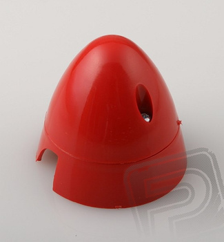 Kołpak plastikowy 57 mm (CZERWONY)