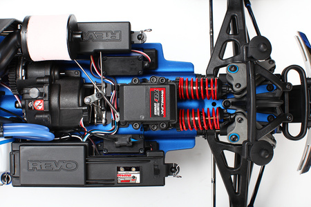 Traxxas Revo 3.3 Nitro RC Monster Truck Model Spalinowy Zielony | 53097-3
