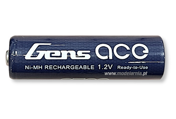 Akumulator NiMH 2700mAh 1,2V Ogniwo AA 1szt. | GEANM27001S2A GENS ACE