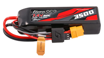 Akumulator LiPo 3500mAh 7,4V 60C 2S1P XT60 G-Tech | GEA352S60X6GT GENS ACE