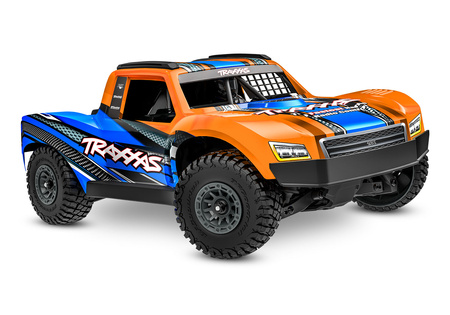 Traxxas Mini Slash 4X4 BL-2S Short Course 1:16 Pomarańczowy Samochód Zdalnie Sterowany Model RC | 108164-1-ORNG