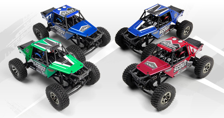 Maverick Scout24 1:24 4WD Rock Crawler RC Samochód Zdalnie Sterowany Czerwony | 151301 MAVERICK