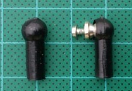 Snap kulowy / przegub kulowy  M2x6/17,2mm - S03