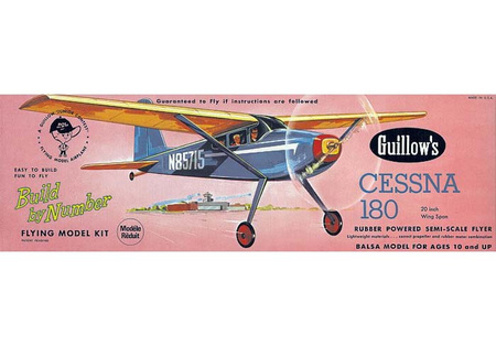 Cessna 180 508mm - 601 Guillow