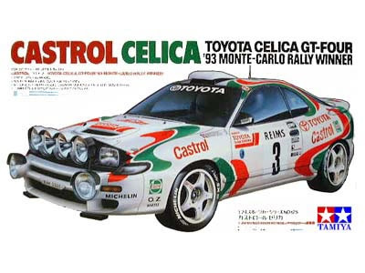 Toyota Celica GT-FOUR Castrol 93' Monte-Carlo | Tamiya 24125