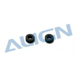 Gumki głowicy (czarne/75°) T-REX 250 - H25038TA Align