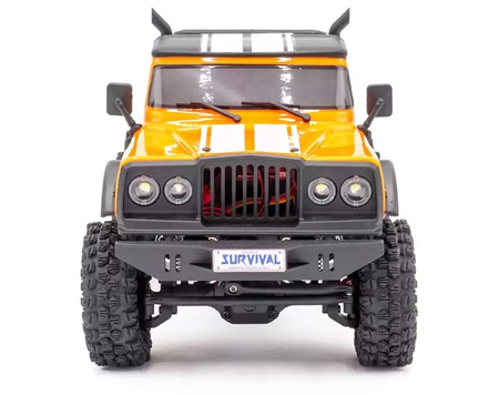 Hobbytech CRX18 RTR Truck Trial 6X6 1/18 Pomarańczowy Samochód Zdalnie Sterowany Model RC | 1.CRX18-6WD-FC-OR