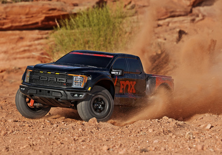 Traxxas Ford Raptor R 4X4 Ultimate 4S Czarny Samochód RC Model Zdalnie Sterowany | 101177-4-FOX1