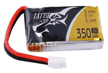 Pakiet LiPo 350mAh 3,7V 1S 30C E-FLITE - GENS ACE & TATTU