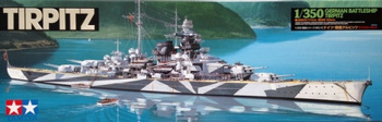Tirpitz German Battleship Kit 1:350 | 78015 TAMIYA