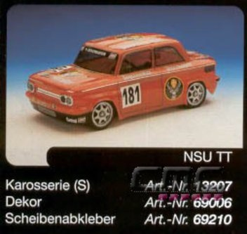 Karoseria 1:10 NSU PRINZ - Tamiya 13207