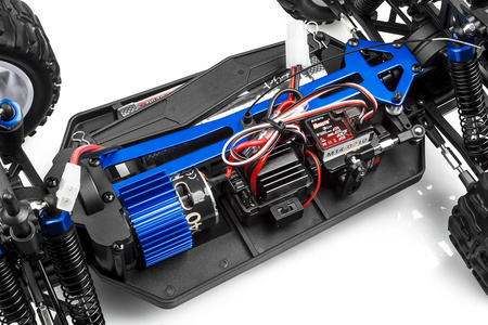 Monster Truck EMXT-1 1:10 Electric 4WD RTR 2,4GHz (niebieska kostka) - HIMOTO