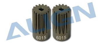 Zębatka atakująca 15T (2 szt.) T-REX 600 - H60174T Align