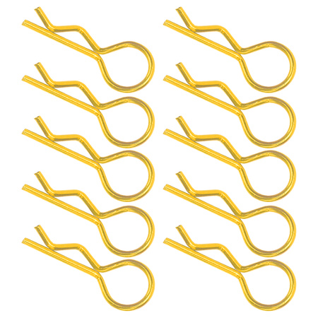 Spinki karoserii (10szt.) złote | 35114 CORALLY