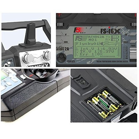 FlySky FS-i6X 10CH 2.4GHz + odbiornik FS-iA6B - FlySky