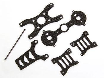 Części ramy głównej karbonowej - Big Lama - EBL007-B - XTREME