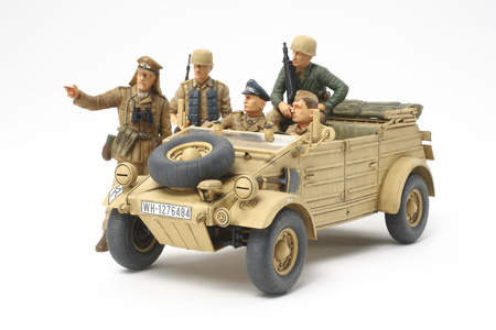 German Kubelwagen Type 82 - Ramcke Parachute Brigade 1:35 | Tamiya 35304