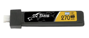 Akumulator LiPo 270mAh 3,8V 75C 1S1P HV JST-PHR 2.0 | TAA2701S75PH5 TATTU