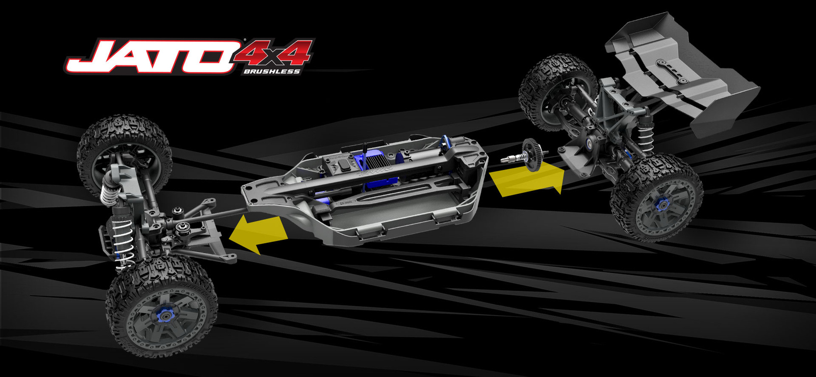 Traxxas Jato 4x4 BL-2S 1/8 Samochód Zdalnie Sterowany Czerwony | 90154-4-RED pol_pl_Traxxas-Jato-4x4-BL-2S-1-8-Samochod-Zdalnie-Sterowany-Czerwony-90154-4-RED-1016814_25