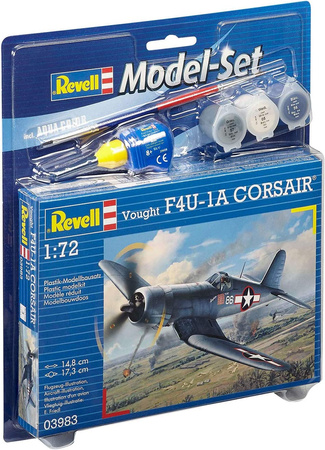 Vought F4U-1A Corsair (model set) 1:72 | 63983 REVELL