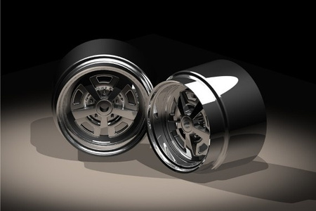 Felgi aluminiowe IQP kwadrat 18mm srebrne 02-32