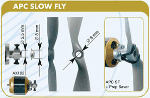 Prop Saver do silników AXI serii 22xx - Model Motors