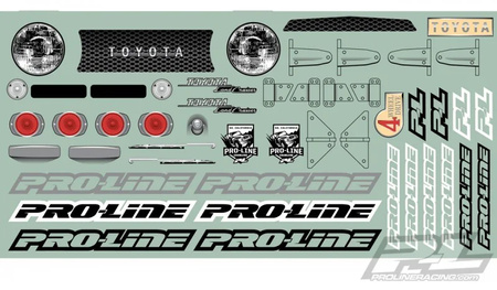Karoseria Toyota Land Cruiser FJ40 Clear 1/10 | P350800 PRO-LINE
