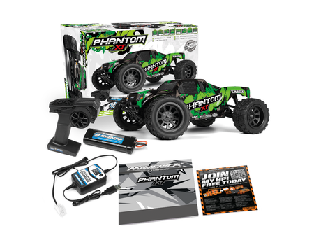 Maverick Phantom XT Truggy szczotkowy 4WD 1:10 (zielony) | 150600 HPI