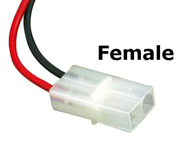 Złącze Tamiya - gniazdo z przewodem