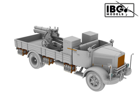 3Ro Italian Truck with 100/17 100mm Howitzer 1:72 | 72098 IBG