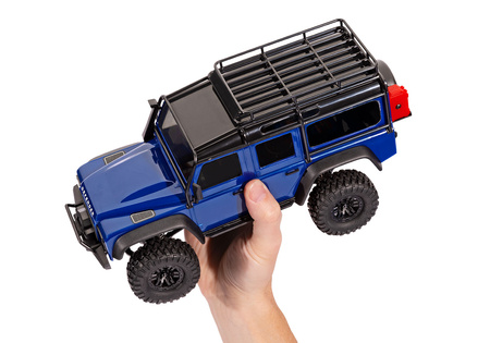 Traxxas TRX-4M Land Rover Defender 1/18 4x4 Crawler RC Różowy Samochód Terenowy Zdalnie Sterowany | 97054-1-PINK
