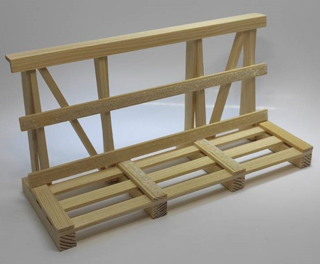 Paleta do transportu okien (1:14) - brązowe | EPF002 TINY LOGISTICS