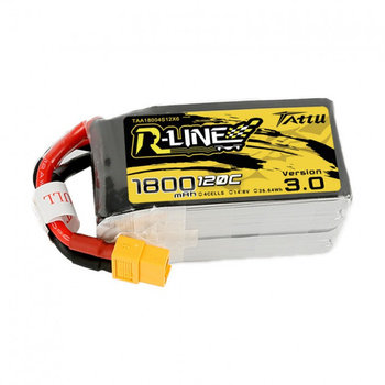 Pakiet LiPo 1800mAh 14,8V 4S 120C | R-Line GENS ACE & TATTU