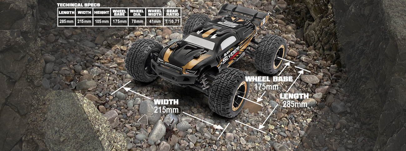 BlackZon Slyder MT Monster Truck 1/16 4WD Zielony Samochód Zdalnie Sterowany Model RC | 540100 pol_pl_BlackZon-Slyder-MT-Monster-Truck-1-16-4WD-Zielony-Samochod-Zdalnie-Sterowany-Model-RC-540100-1014773_2
