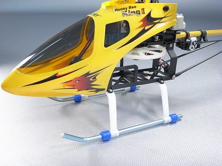 Zaciski podwozia niebieskie - King - EA-013-B - XTREME