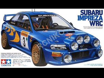 Subaru Impreza WRC 98' McRace Monte Carlo | Tamiya 24199